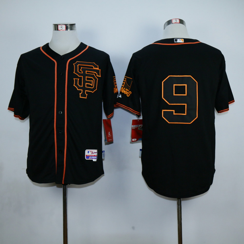 Men San Francisco Giants #9 Williams Black MLB Jerseys